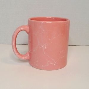 Pink Marble Ceramic Waechterbach W Germany Mug Cup
